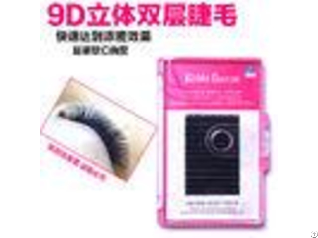 Double Layer 0 7 Faux Mink Eyelash Extensions Soft 3d Individual Lashes