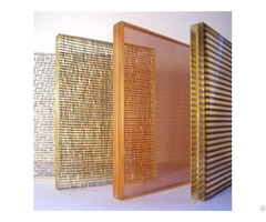 Fabric Mesh Laminated Glass