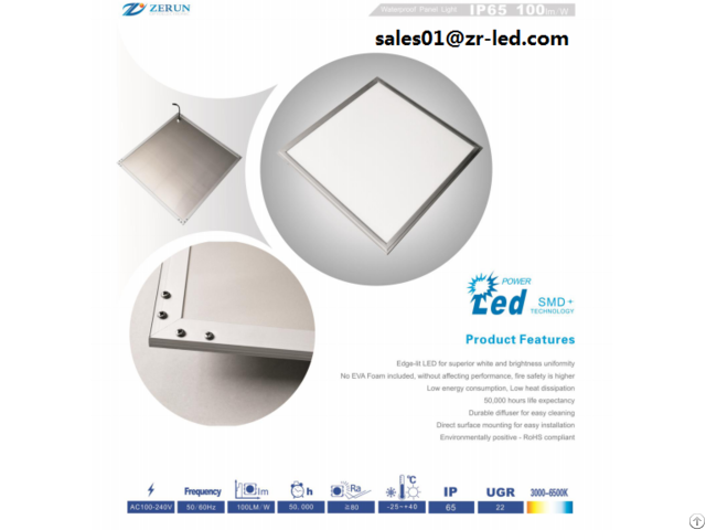 Ip65 Waterproof Led Panel Light