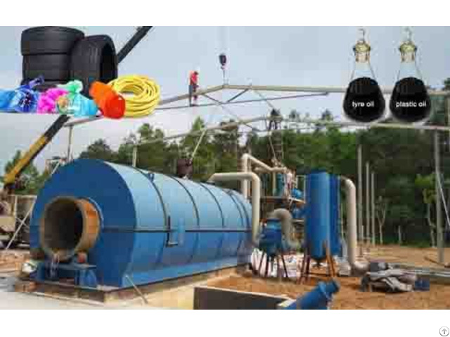 Waste Tyre Oil Pyrolysis Plant