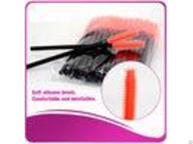 Multi Top Silicone Mascara Applicator Brushes Fashionable Eyelash Extension Brush