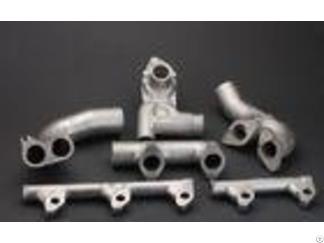 Zinc Plating Tubes 304 Steel Sand Casting Parts Shell Mold Pouring