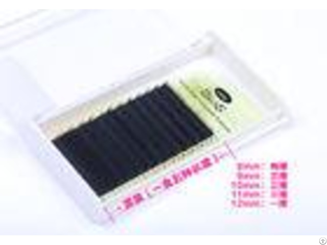 Multilength Velvet Silk Grafted Eyelash Individual Extensions Semi Permanent