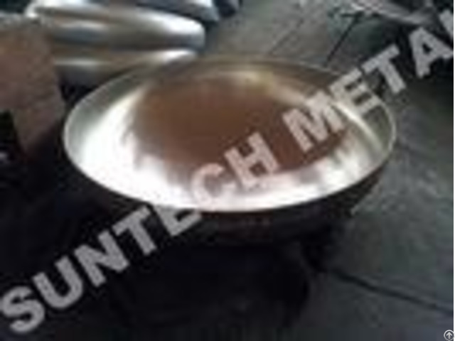 Explosion Bonded 304 Austenitic Stainless Steel Elliptical Clad Head For Evaporator