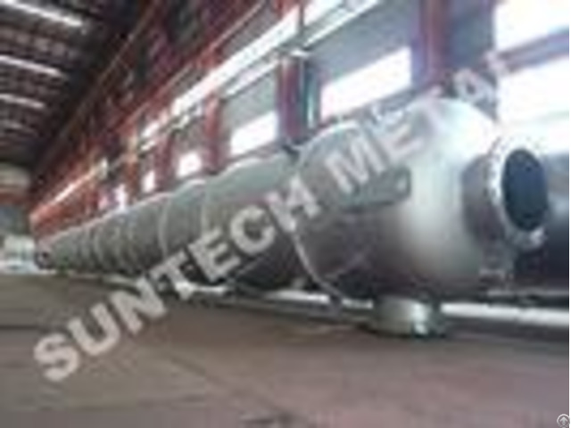 Nickel Alloy N10276 Distillation Tower 32 Tons Weight 100000l Volume