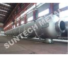 Nickel Alloy N10276 Distillation Tower 32 Tons Weight 100000l Volume