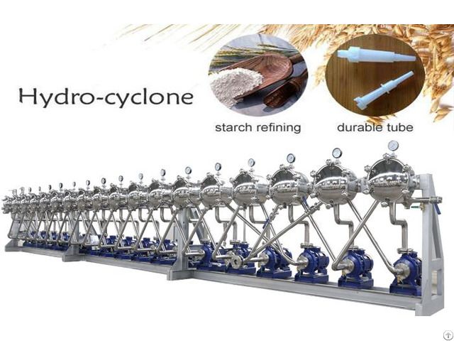 Food Grade Tapioca Starch Hydrocyclone Machine