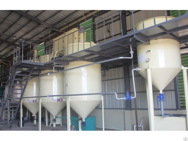 Batch Type Edible Oil Refinery Plant