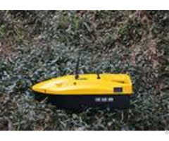 Yellow Mini Remote Control Bait Boat Range 350m Devc 113 Ac110 240v