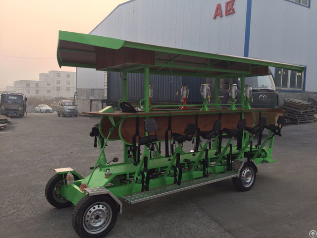 Person 4 Wheel Pedal Party Beer Bike For Sale