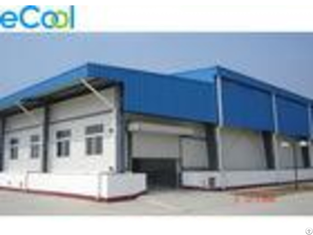 Steel Structure Multi Purpose Cold Storage Warehouse 15000 Tons With Blast Freezer