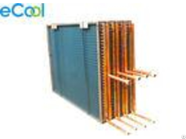 Custom Air Cooled Evaporator Used Copper Tube Hydrophilic Aluminum Fin Coil