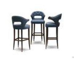 Italy Contemporary Commercial Bar Furniture Upholstered Counter Stools Eco Friendly