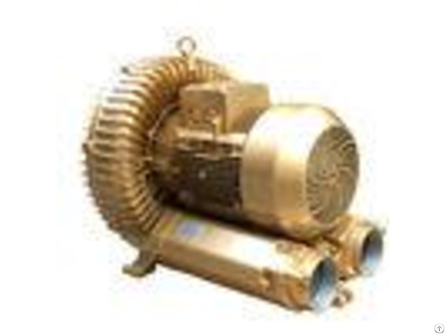 Pneumatic Conveying Regenerative Air Blower Goorui Vacuum Pump Golden Color