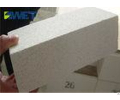 Durable Light Mullite Refractory Fire Bricks For Glass Furnace Good Heat Shock