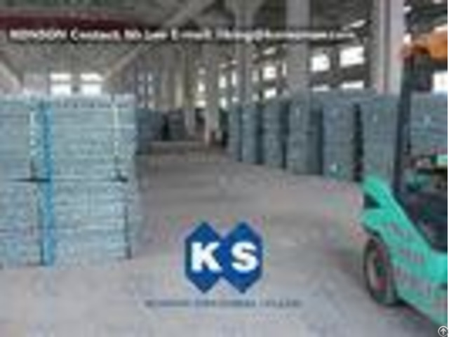 Stainless Steel Stone Gabion Box 2x1x1 With Heavily Zinc Galvanised Wire