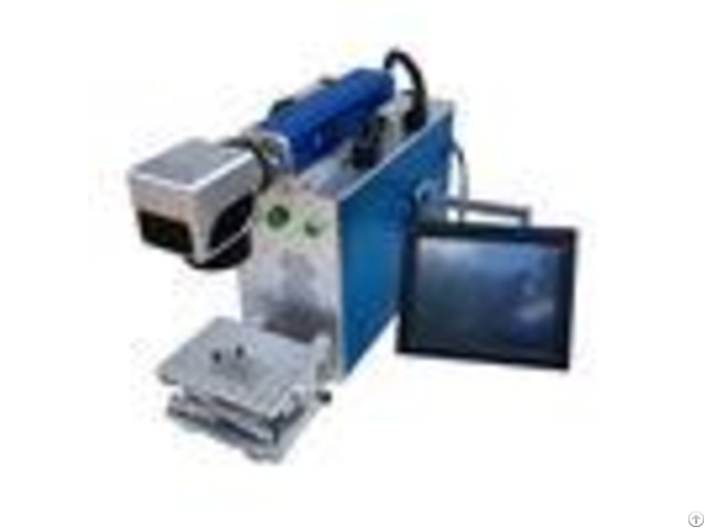 7000mm Metal Marking Machine Odm Text 0 15mm Minimum Character Blue Color