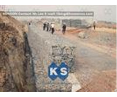 High Strength Gabion Box Basket 3x1x1 Wire Mesh Cage For Reinforce Fabric