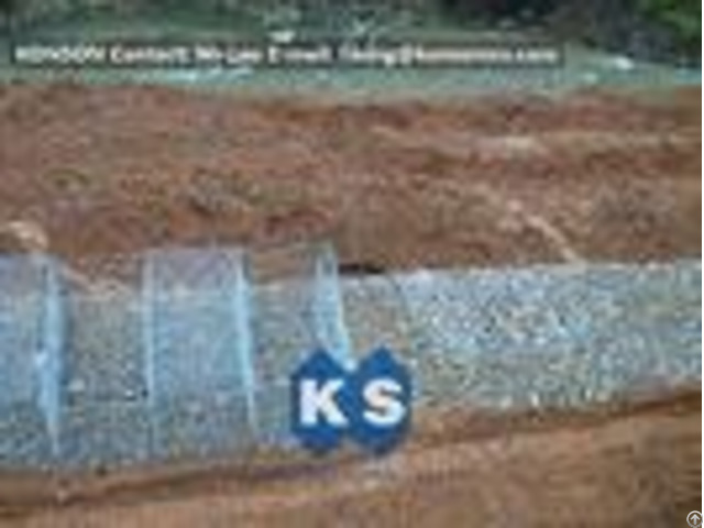 Stainless Steel Galvanized Hexagonal Wire Mesh Gabion Boxes 0 5mm Thick Pvc Coated
