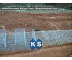 Stainless Steel Galvanized Hexagonal Wire Mesh Gabion Boxes 0 5mm Thick Pvc Coated