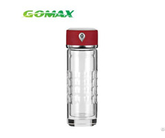 Portable Double Wall Glass Mug New Design Plastic Sport Drinking Bottle