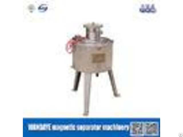 High Gradient Wet Magnetic Separator 1 5kw 160mm Diameter Slurry Separation Equipment