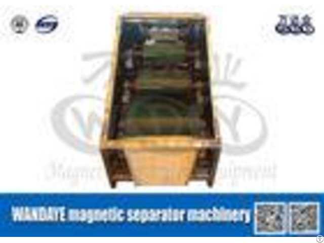 Large Capacity 3 Layer Roller Type Magnetic Separator For Conveyor Belts