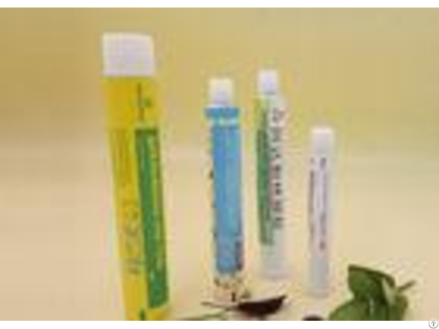 Aluminum Collapsible Squeeze Tubes For Cosmetics Screw Cap Colorful Printing