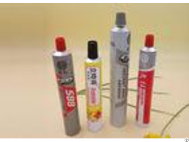 Squeezable Adhesive Tube Open Elongated Sealed Nozzles Hppe Cap