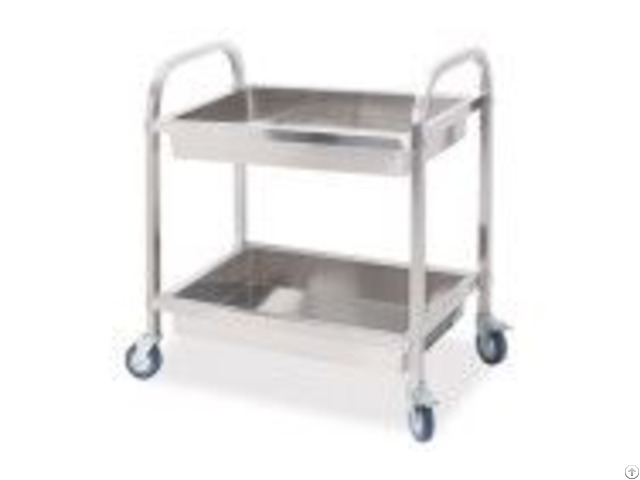 Stainless Steel Bowl Collected Cart