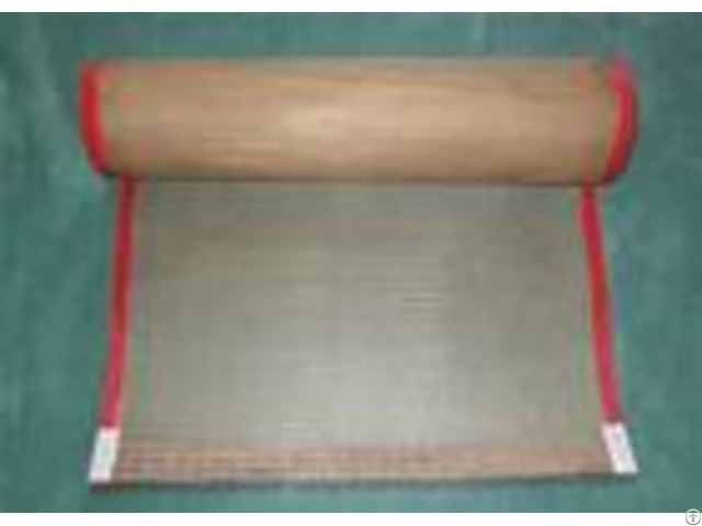 Leno Weaving Coated Fiberglass Mesh Conveyor Belt Fabric High Temperature Resistant