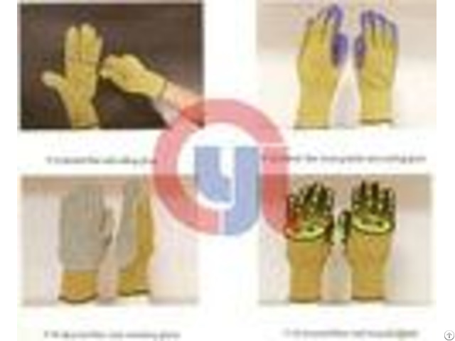 Customized Color Anti Cut Gloves Aramid Materials For Rescue And Relief Work