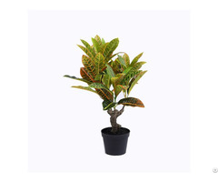 Artificial Croton Plant