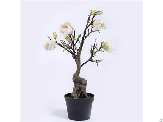 Artificial Flowering Magnolia Tree