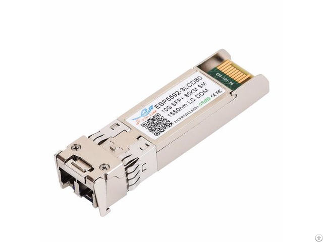 Sfp 10g 80km Optical Transceiver