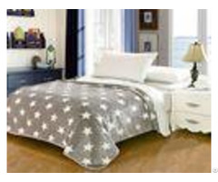 Elegant Home Textile Flannel Fleece Blanket Around 1cm Thickness With Iso9001 Certificated