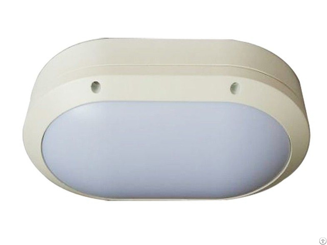 Die Cast Aluminum Housing 20w Oval Led Bulkhead Light Ip65 Outdoor Fixture