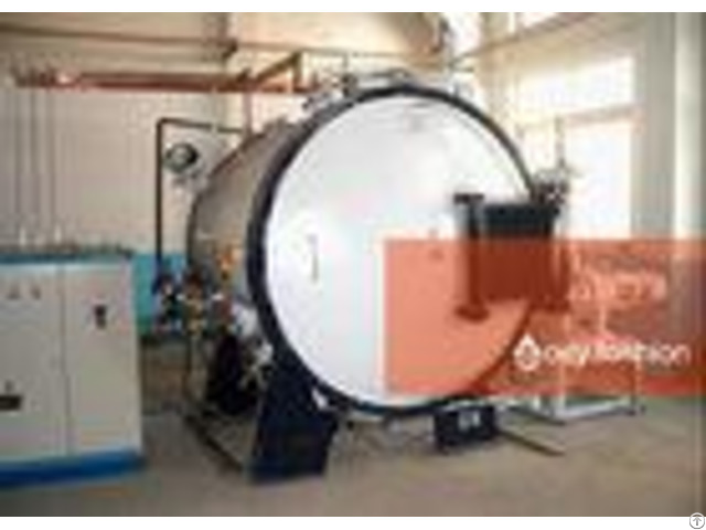 Industrial Vacuum Heat Treatment Furnace High Thermal Efficiency For Copper Material