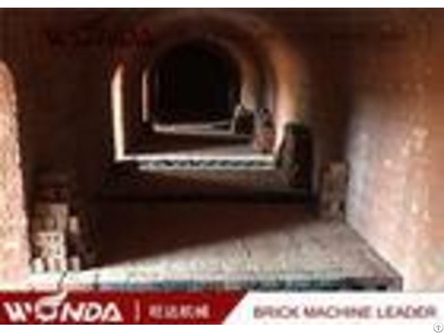 Durable Hoffman Brick Tunnel Kiln High Extrusive Pressure Produce Solid Bricks