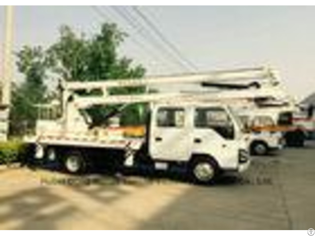 Isuzu Aerial Platform Truck 14m 16m 360 Degree Turning To Left Right Side