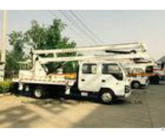 Isuzu Aerial Platform Truck 14m 16m 360 Degree Turning To Left Right Side