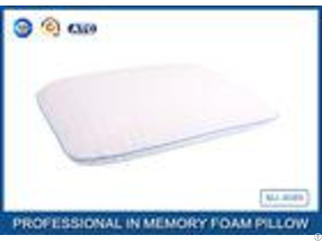 White Tencel Antimicrobial Ventilated Traditional Memory Foam Pillow