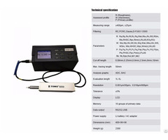 Surface Roughness Waveness Tester Profilometer Time 3233 For 90 Angle Measurement