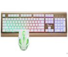 Easy Operation Pc Gaming Keyboard And Mouse Set Water Resistant Design