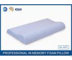 Light Blue Breathable Child Contour Therapeutic Memory Foam Pillow For Health Care