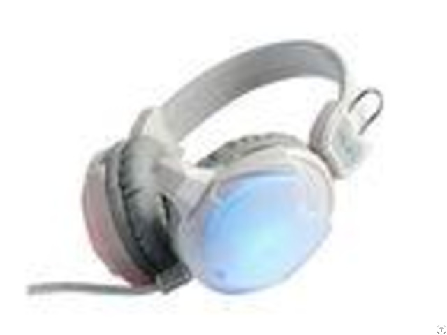 White Computer Gaming Headphones Sound Isolation Oem Odm Available