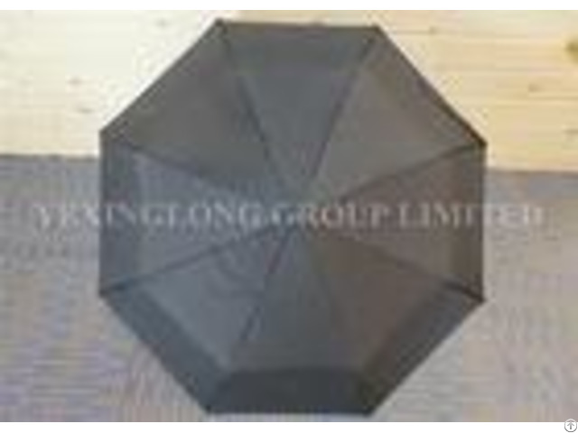 Classic Black Automatic Open Close Windproof Umbrella For Rain And Wind