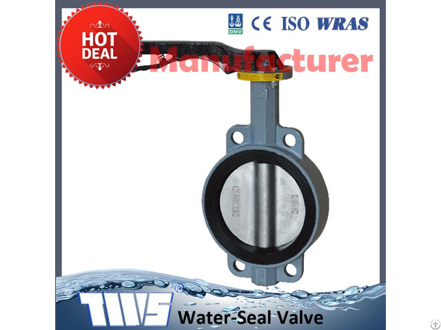 Cast Iron Or Ductile Butterfly Valves With Handle Lever