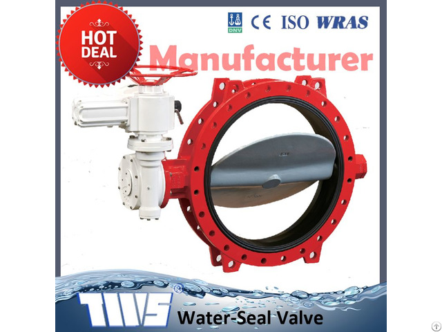 Dn400 1200 Pn10 16 U Section Flange Butterfly Valve