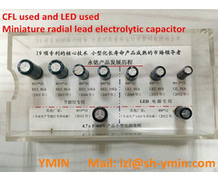 Lk Radial Lead Aluminum Electrolytic Capacitor 6000 To 8000hours High Frequency